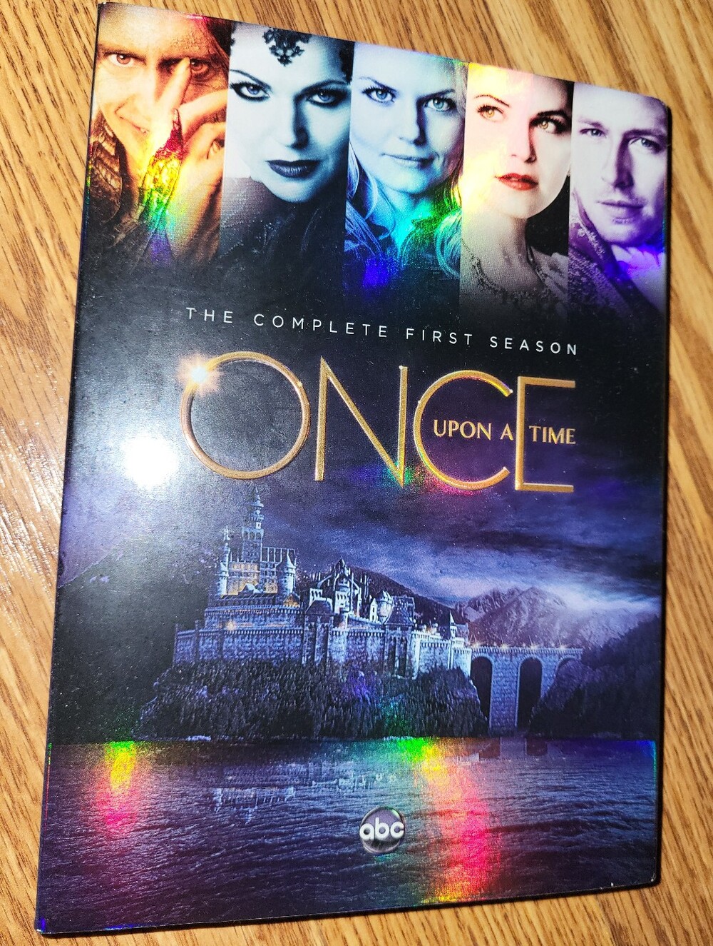 Once Upon a Time Season 1 DVD Set with Multicolor Holographic Art Slipcover